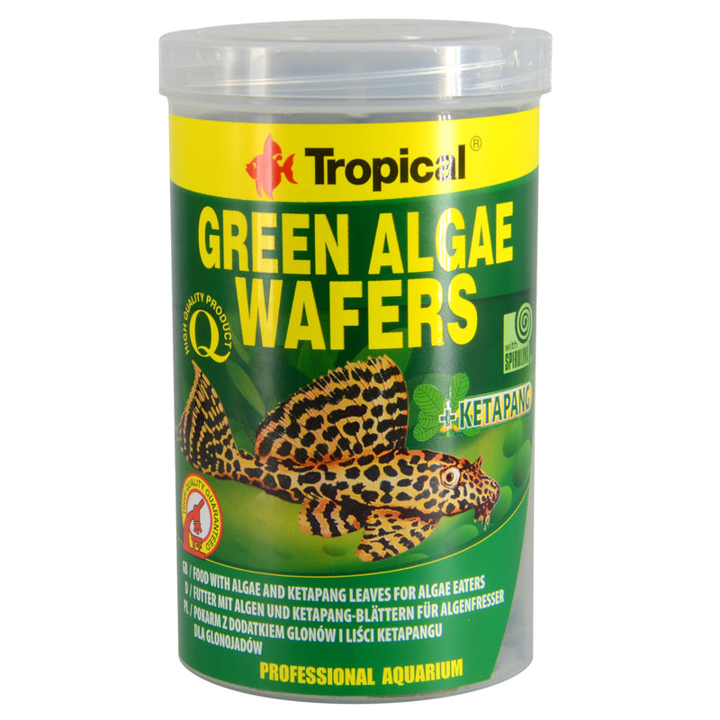 Tropical Green Algae Wafers - 450g - With Spirulina