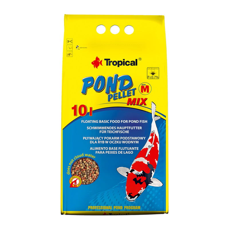 Tropical Pond Pellet Mix - Medium - 1.1 kg