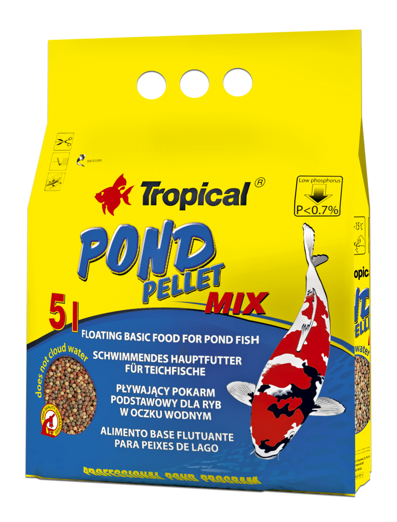 Tropical Pond Pellet - Small 650g ~ Basic Floating Food for Pond Fish