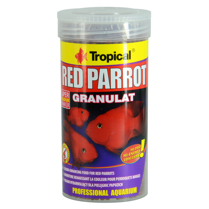 Tropical Red Parrot Granulat 100g - Super Colour Enhancer