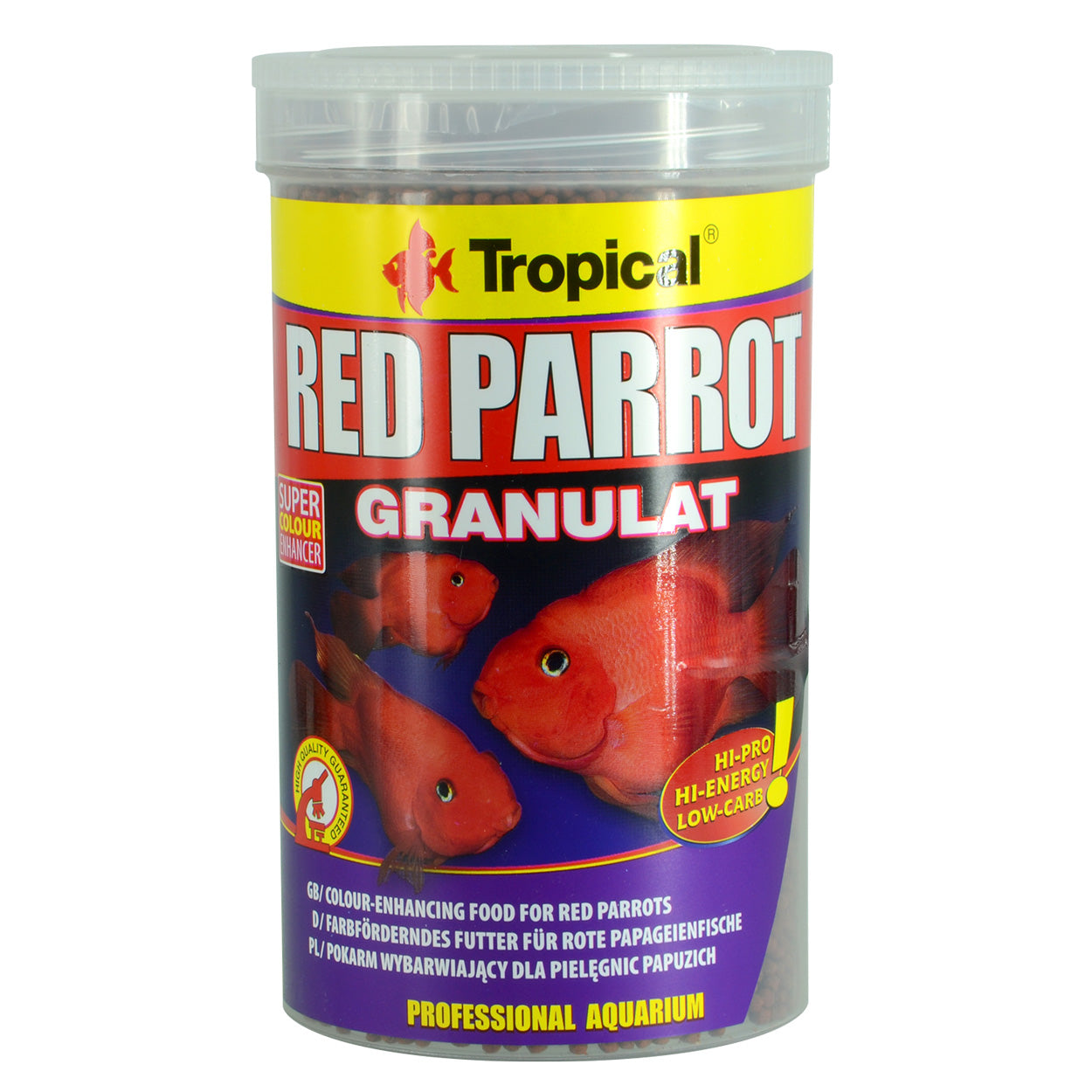 Tropical Red Parrot Granulat 400g - Super Colour Enhancer