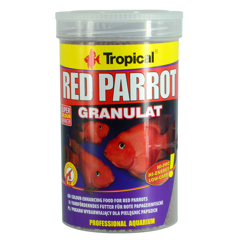 Tropical Red Parrot Granulat 400g - Super Colour Enhancer