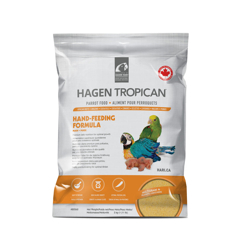 Tropican Hand-Feeding Formula - 5 kg (11 lb) - Made In Canada