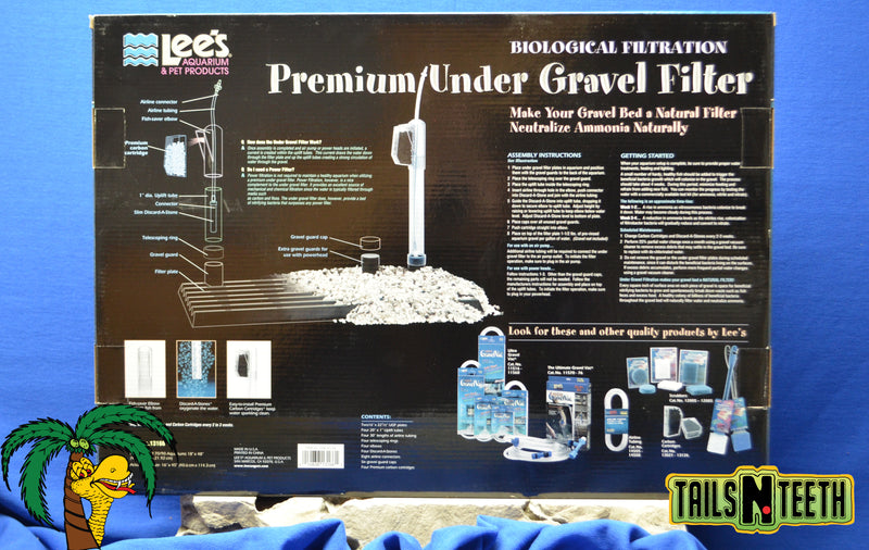 Lee's Premium Under Gravel Filter for 70/90 Gallon Aquariums - 18" x 48"