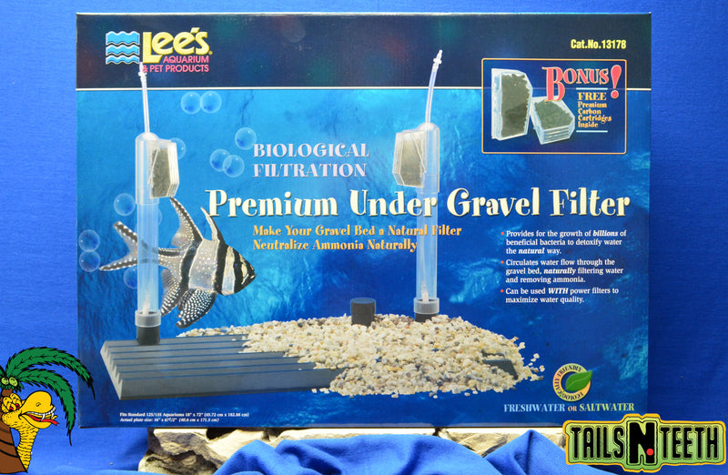 Lee's Premium Under Gravel Filter for 125/135 Gal Aquariums - 18" x 72"