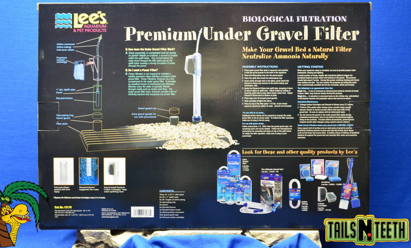 Lee's Premium Under Gravel Filter for 125/135 Gal Aquariums - 18" x 72"