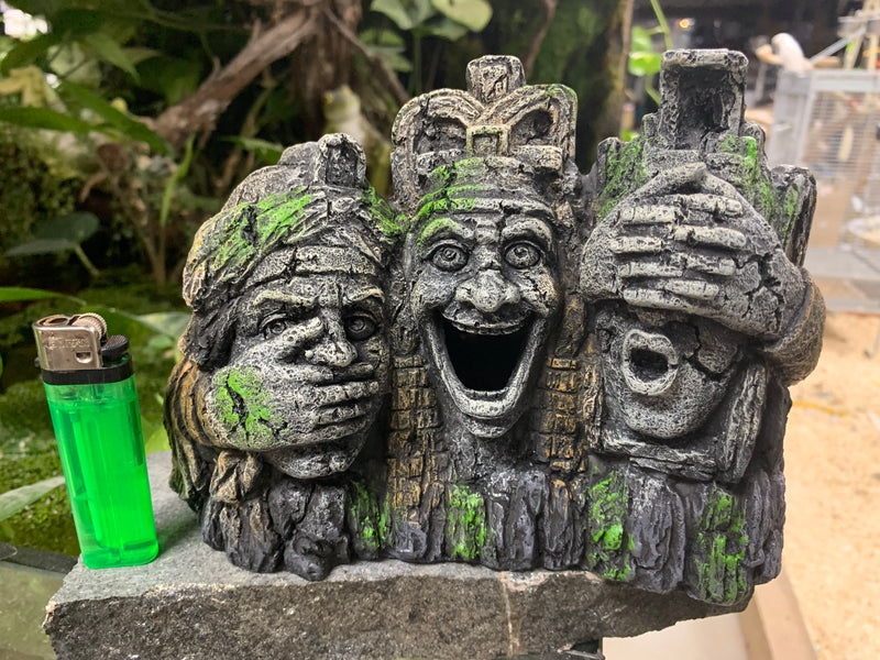 Speak No Evil, Hear No Evil, See No Evil - Aquarium Ornament