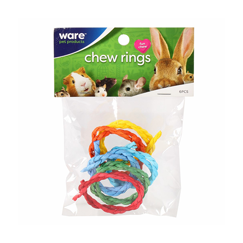 WARE CHEW RINGS (6 PC)