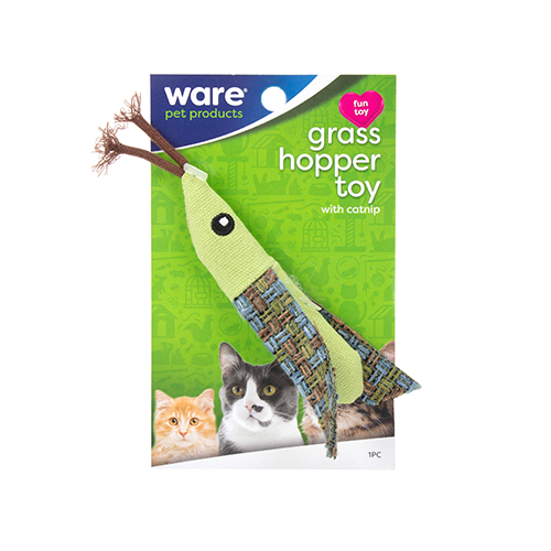 WARE GRASSHOPPER CAT TOY