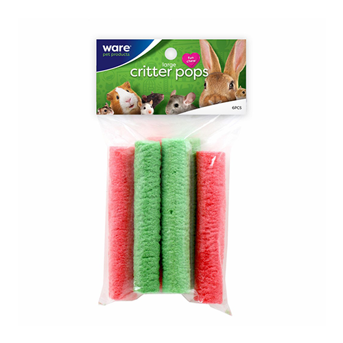 Ware™ Critter Pops - Large 6pcs  - Wholesome Rice Pops