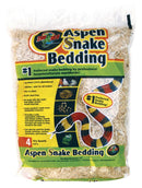 Zoo Med Aspen Snake Bedding - 4 qt/4.4L Bag - Safe For All Snakes