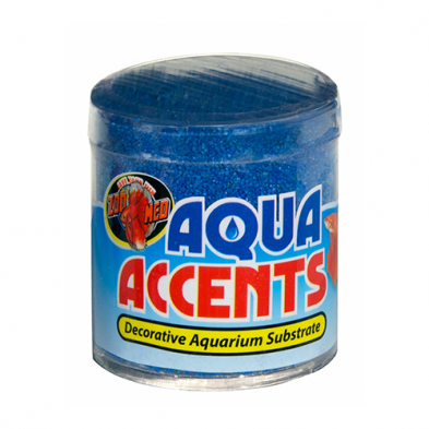 ZOO MED AQUA ACCENTS BALLISTIC BLUE SAND 0.5 LB