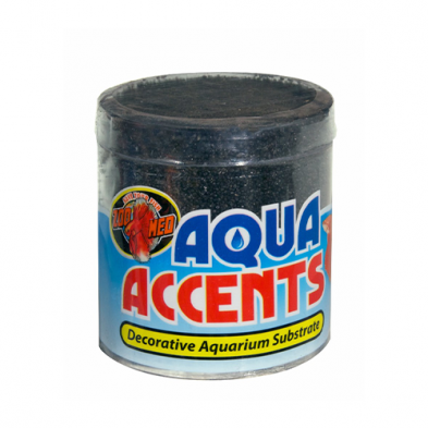 ZOO MED AQUA ACCENTS MIDNIGHT BLACK SAND 0.5 LB