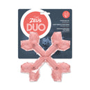 Zeus Duo Cross Bones - Chicken Scent - Coral - 15 cm (6 in)