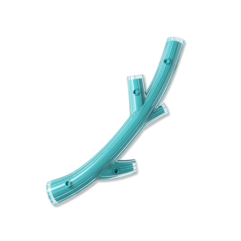 Zeus Duo Stick - Chicken Scent - Turquoise - 23 cm (9 in)