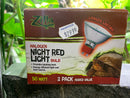 Zilla Halogen Night Red Light Bulb - 50 Watt - 2 Pack