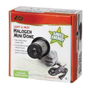 Zilla Light & Heat Halogen Mini Dome - Save Energy By Using Halogen Bulbs