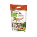 Zilla Reptile Munchies - Omnivore Mix w/calcium - 113g (4 oz) -  for Bearded Dragons, Water Dragons, Tegus, Box Turtles, and more!
