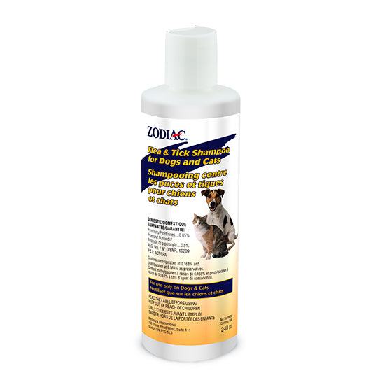 Zodiac Flea & Tick Shampoo - For Dogs & Cats - Kills Fleas & Ticks