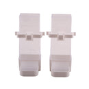 Zolux Chic Loft Plastic Drinkers - White - 2 pack - VP1695