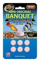 Zoo Med Original Banquet Mini Blocks - 8.5g (0.3oz) - Time Release Food Blocks