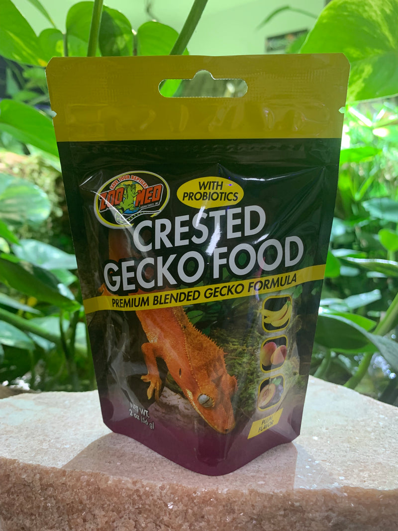 Zoo Med Crested Gecko Food - Plum Flavor - 2 oz. (56 g)