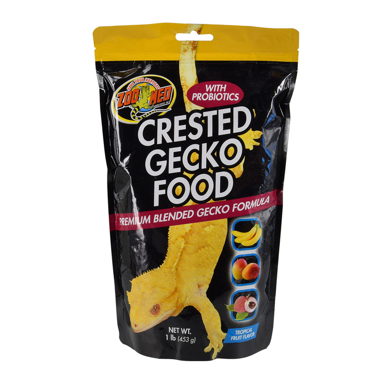 Zoo Med Crested Gecko Food - Tropical Fruit - 1 lb