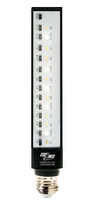 Zoo Med ReptiSun UVB/LED - 9w - The Most Energy Efficient Way to Provide UVB