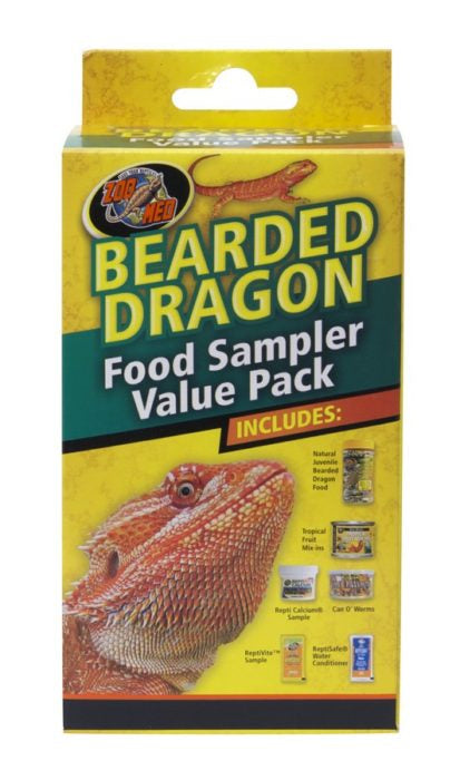 Zoo Med Bearded Dragon Food Sampler Value Pack - Includes 6 Items!