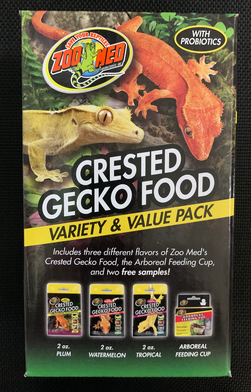 Zoo Med Crested Gecko Food Variety & Value Pack - FSP-5