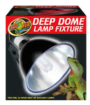 Zoo Med Deep Dome Lamp Fixture -For UVB, 24hr Heat or Daylight Lamps
