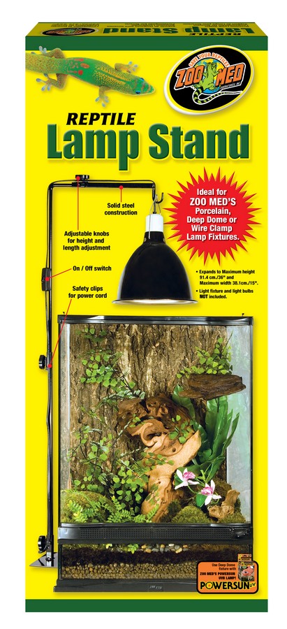 Zoo Med Reptile Lamp Stand - Large - For 20-100 Gallon Terrariums