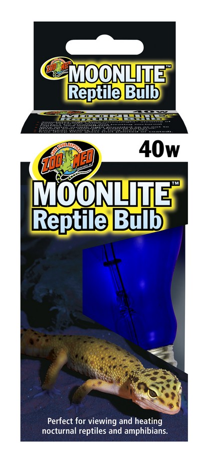 Zoo Med Moonlite® Reptile Bulb - 40w - Simulates Night Time Moonlight