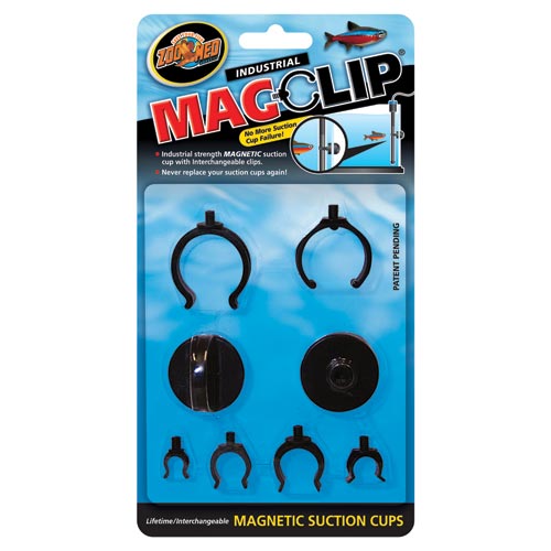 Zoo Med Mag-Clip Magnetic Suction Cups - Never Replace Suction Cups Again!