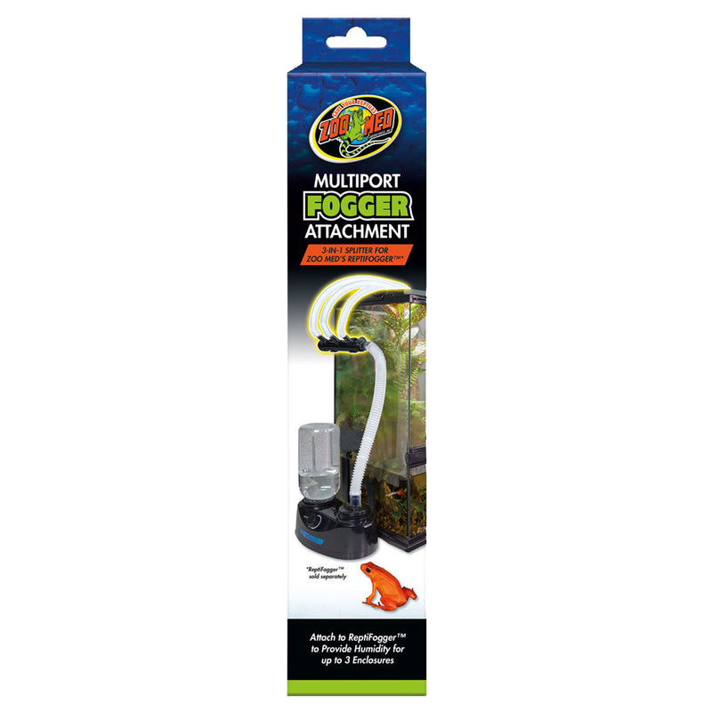 Zoo Med MultiPort Fogger Attachment - 3-in-1 Splitter For Repti Fogger