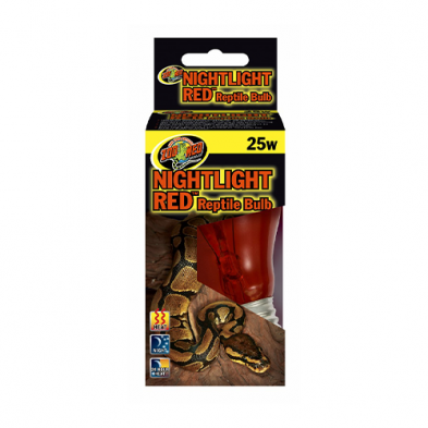 Zoo Med Nightlight Red Reptile Bulb - 25 W