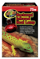 Zoo Med Nocturnal Infrared Heat Lamp 75w - 24hr Heat Source