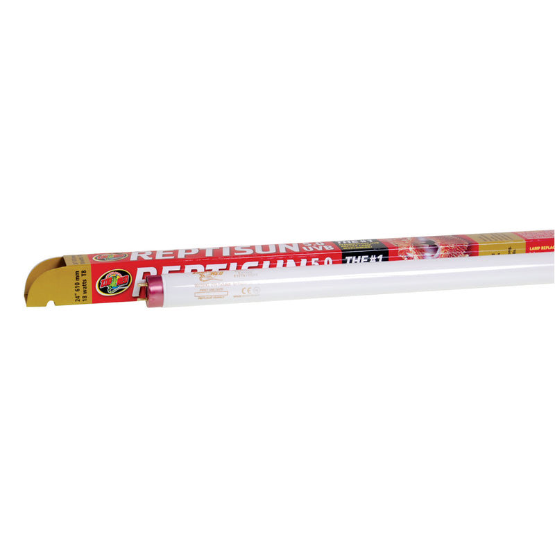 Zoo Med ReptiSun 5.0 T8 UVB Fluorescent Lamp - 17 W - 24"