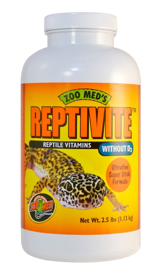 Zoo Med ReptiVite WITHOUT D3 - 2 oz - Reptile Vitamins