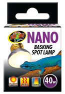 Zoo Med Nano Basking Spot Lamp 40w - Daytime Heat Lamp for Nano Terrariums SL-40N