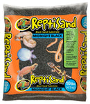 Zoo Med ReptiSand - 10lb / 4.5kg Bag - Midnight Black Sand Substrate