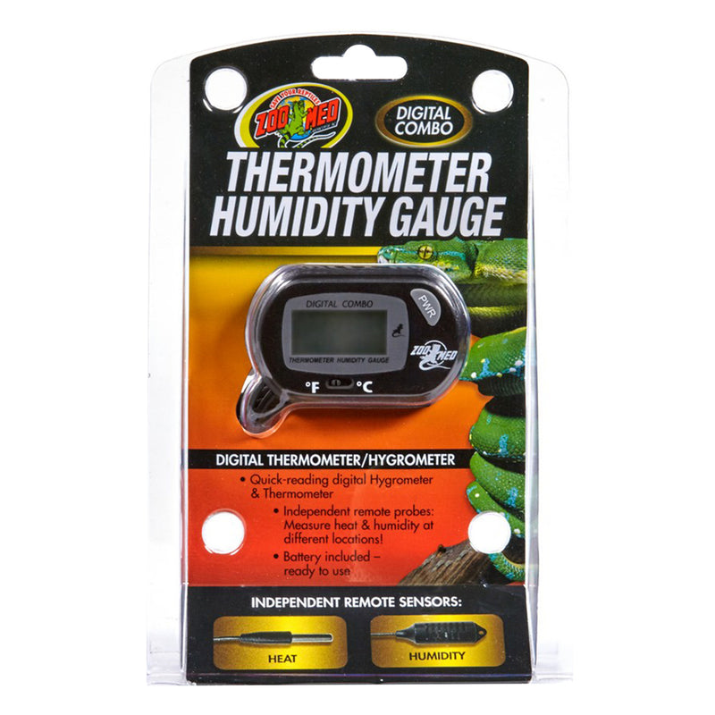 Zoo Med Digital Combo Thermometer & Humidity Gauge