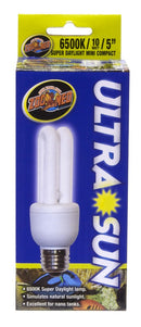 Zoo Med 6,500K Ultra Sun Mini Compact Fluorescent Lamp - 10 W