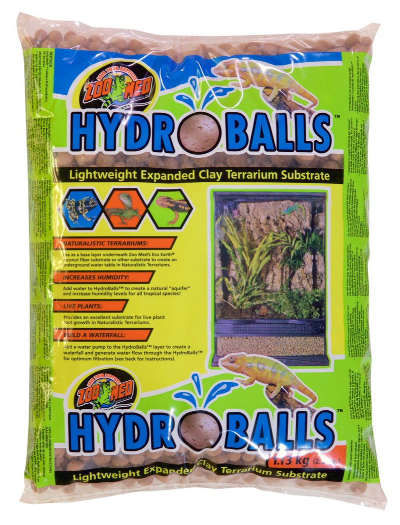 Zoo Med Hydro Balls - 1.13kg (2.5lb) Expanded Clay Terrarium Substrate