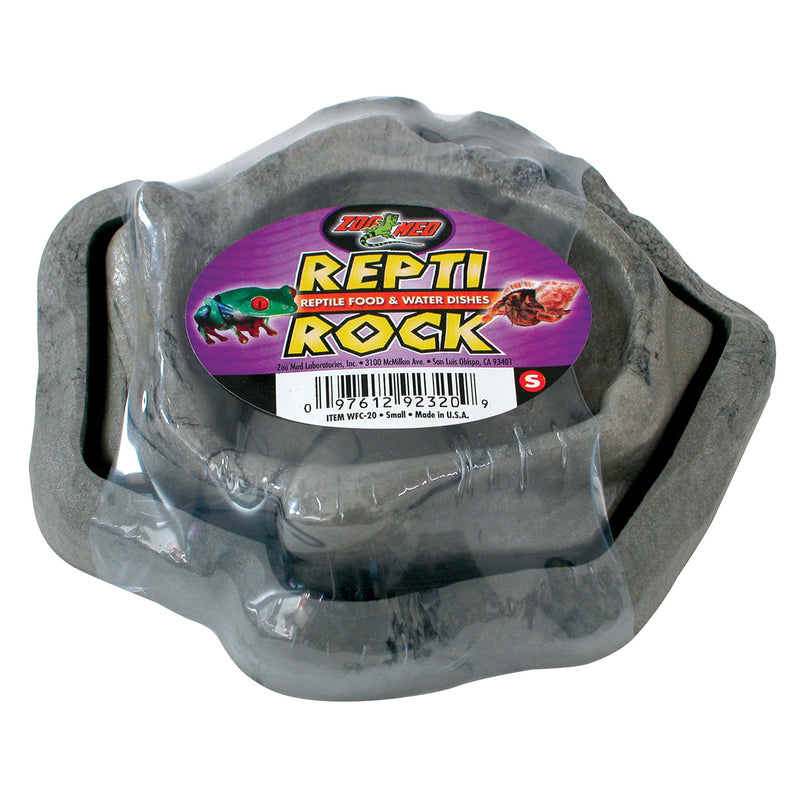 Zoo Med Repti Rock Food/Water Dish Combo Pack - Small