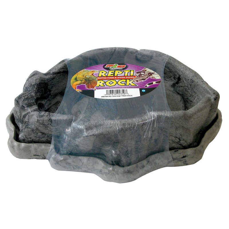 Zoo Med Repti Rock Food/Water Dish Combo Pack - X-Large