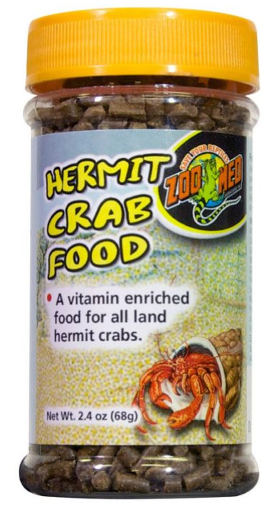 Zoo Med Hermit Crab Food 24.1g (2.4oz) - A Vitamin Enriched Food