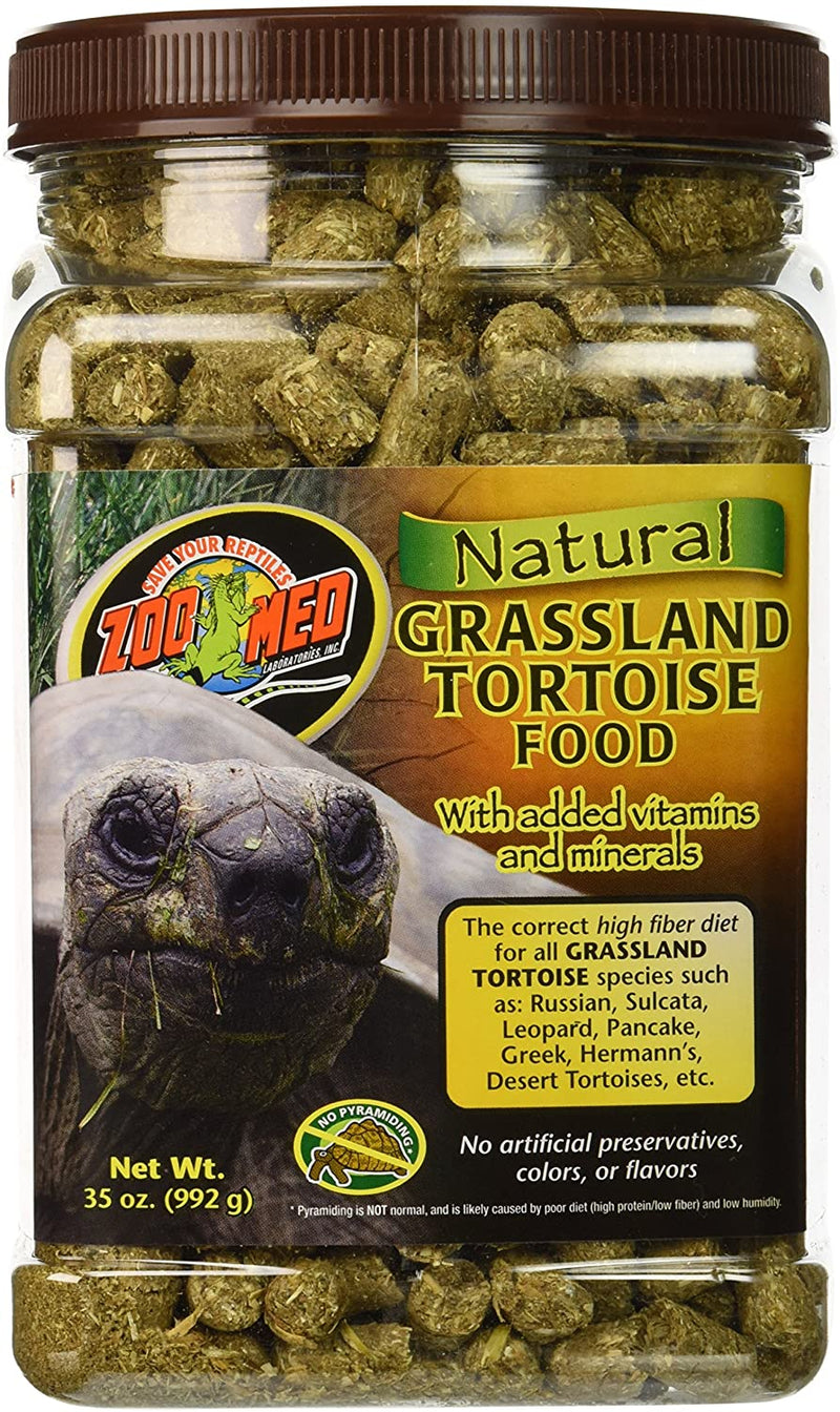 Zoo Med - Grassland Tortoise Food 992g (35oz) - Added Vitamins & Minerals