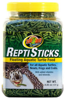 Zoo Med ReptiSticks Turtle Food 113g (4.85oz) - Floating Aquatic Turtle Food