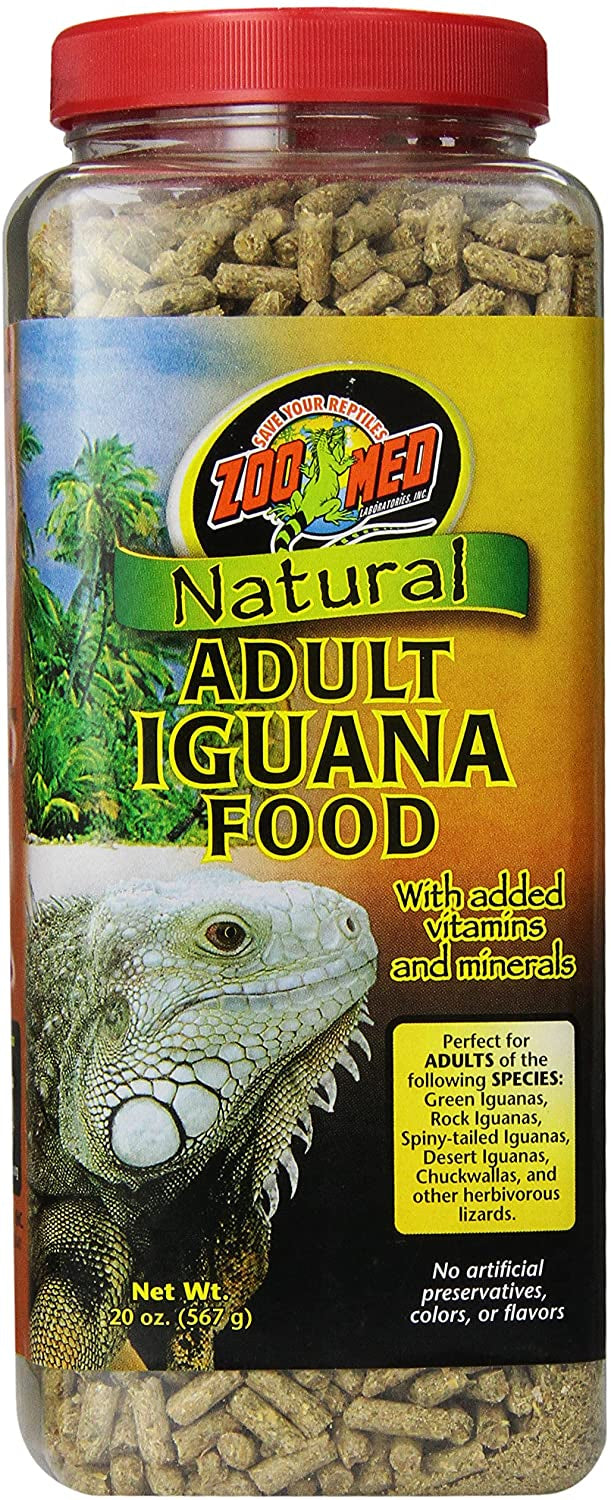 Zoo Med Adult Iguana Food 567g (20oz) - With Added Vitamins and Minerals